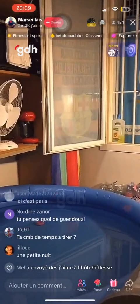 Valence hapishanesine şişme havuz sokan mahkumun görüntüleri gündem oldu