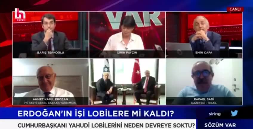 Emin Çapa ve Rafael Sadi'den sınıf arkadaşı sohbeti