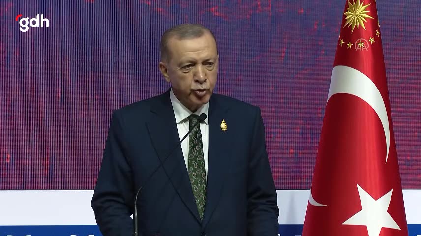 Erdoğan'dan gazeteciye Ege, Suriye ve Irak yanıtı: Yalan!