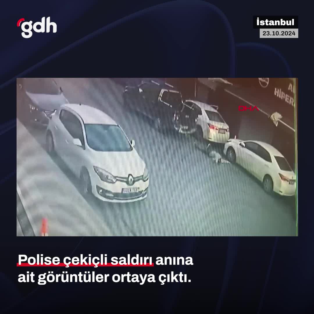 Üsküdar'da polise saldıran emekli astsubay ve oğlu görüntülendi