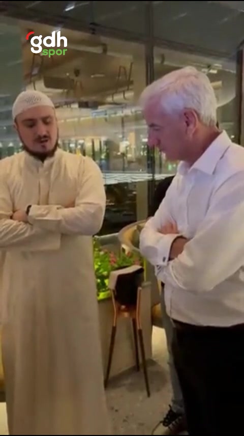 Fatih Seferagic, Katar'da Ian Rush ile buluştu!