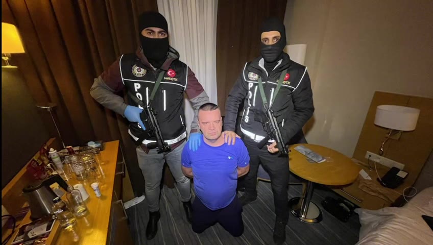 Interpol'un aradığı suç lideri Shaun Monaghan İstanbul'da yakalandı