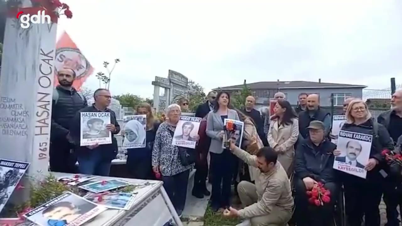 HDP Lideri Buldan, MLKP'li Ocak’ın mezarında Kılıçdaroğlu için oy istedi