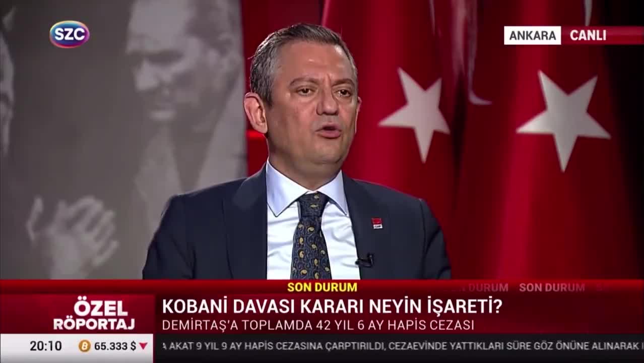 Özgür Özel: Kobani Davası cezaları kabul edilemez