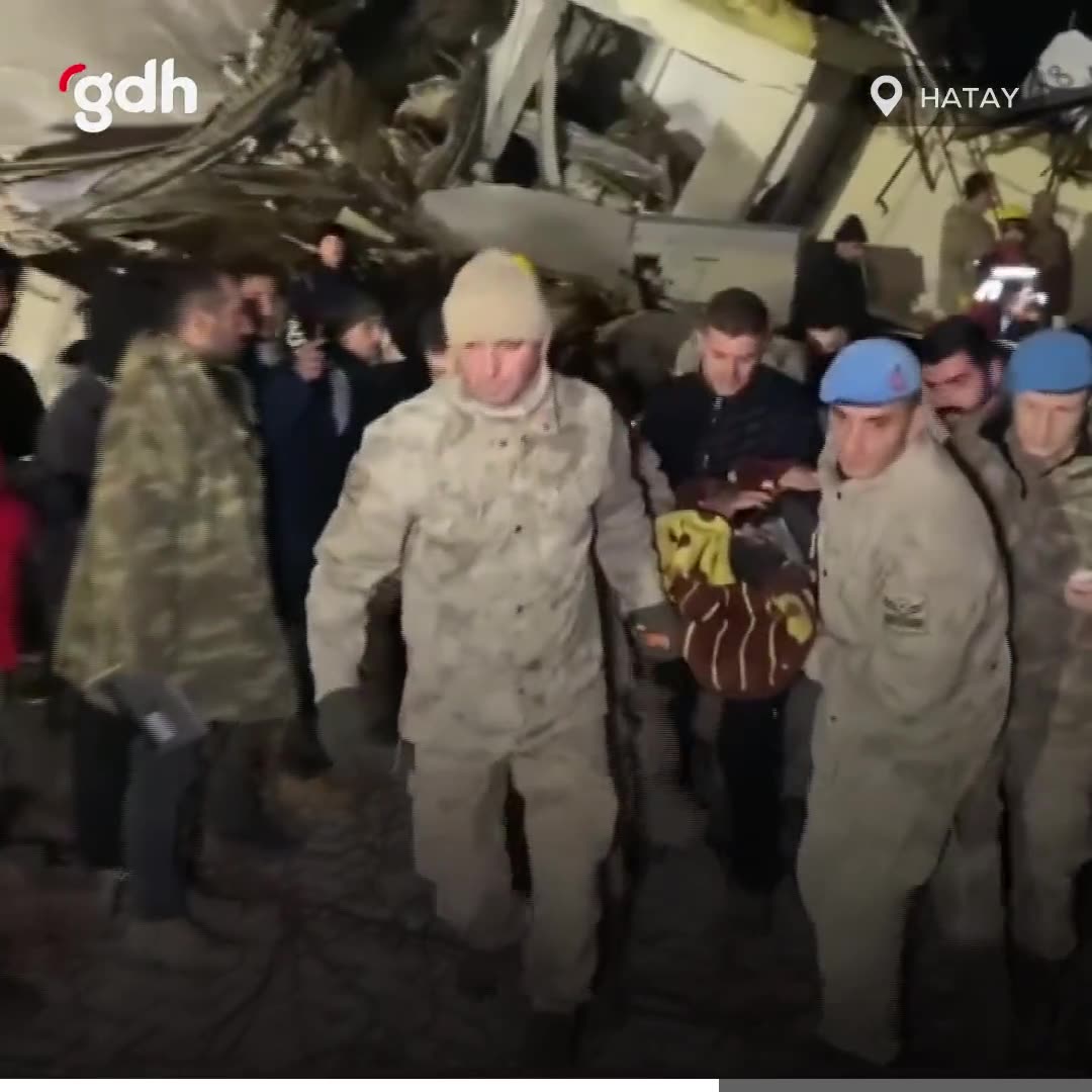 Hatay'da 42 saat sonra kurtarılan Fatma Çalışkan'ın mesajı