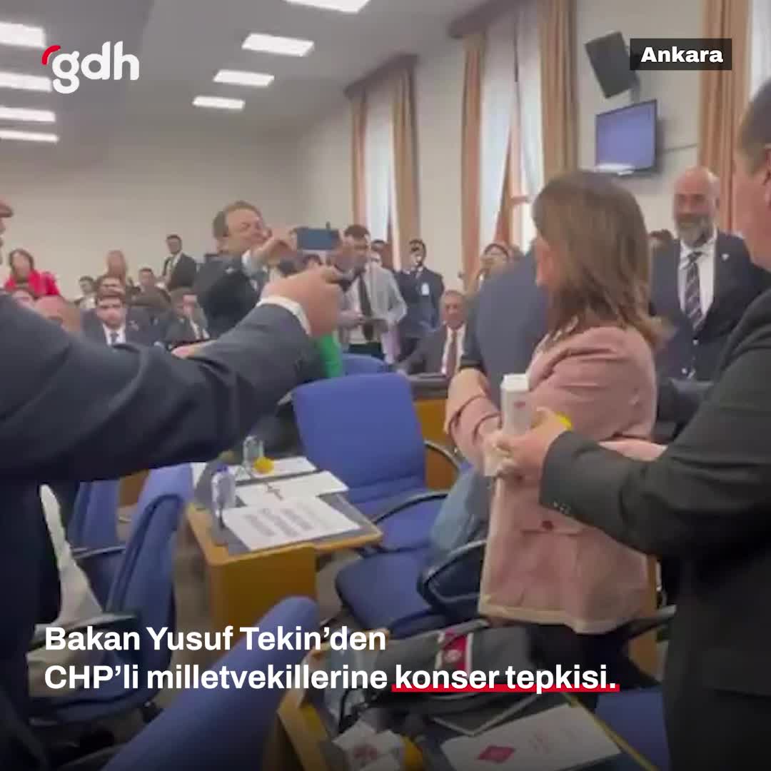 Bakan Tekin: CHP'li belediyeler konser harcamalarını getirsin!