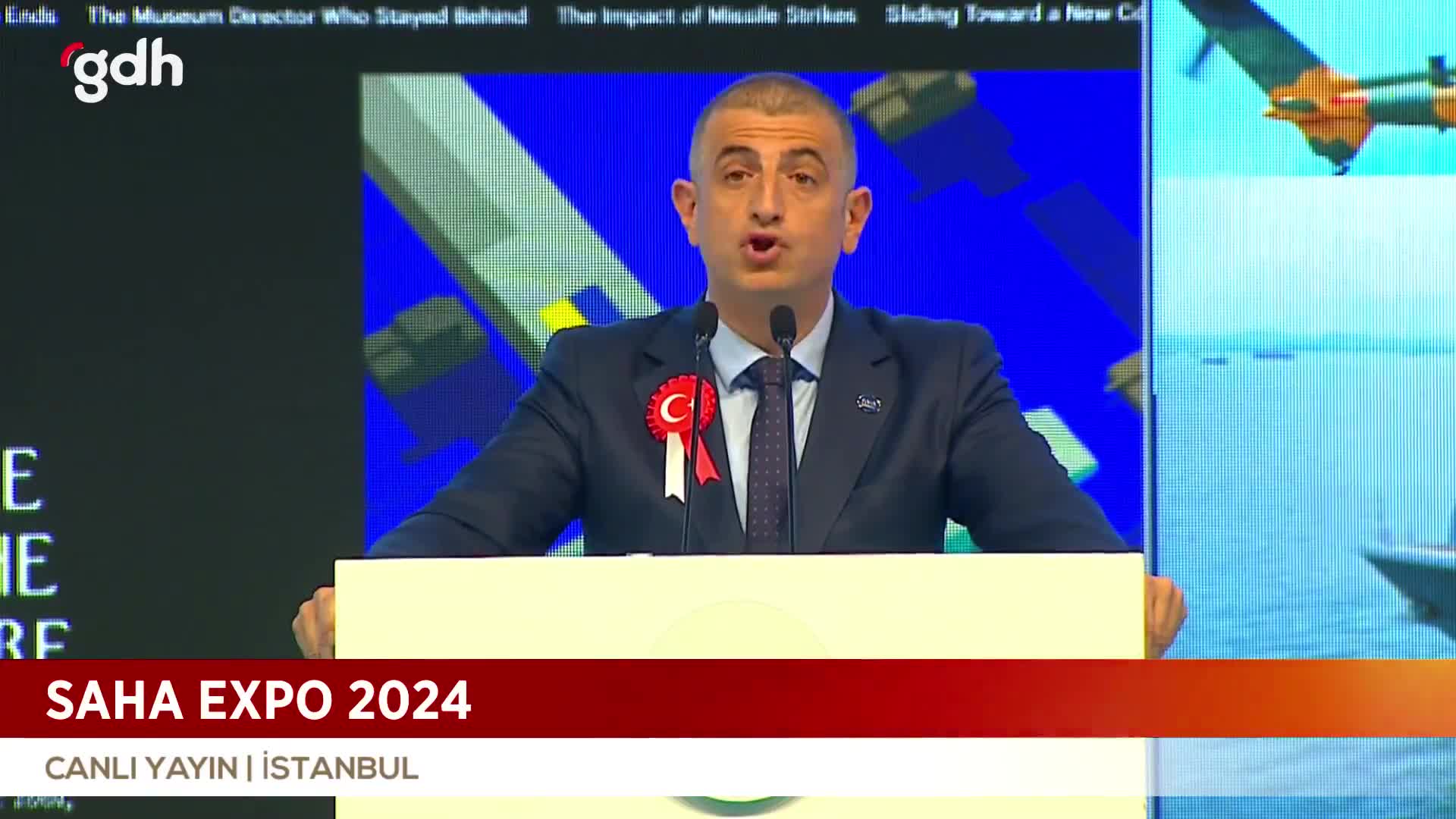 Saha İstanbul Başkanı Haluk Bayraktar'dan İHA mesajı