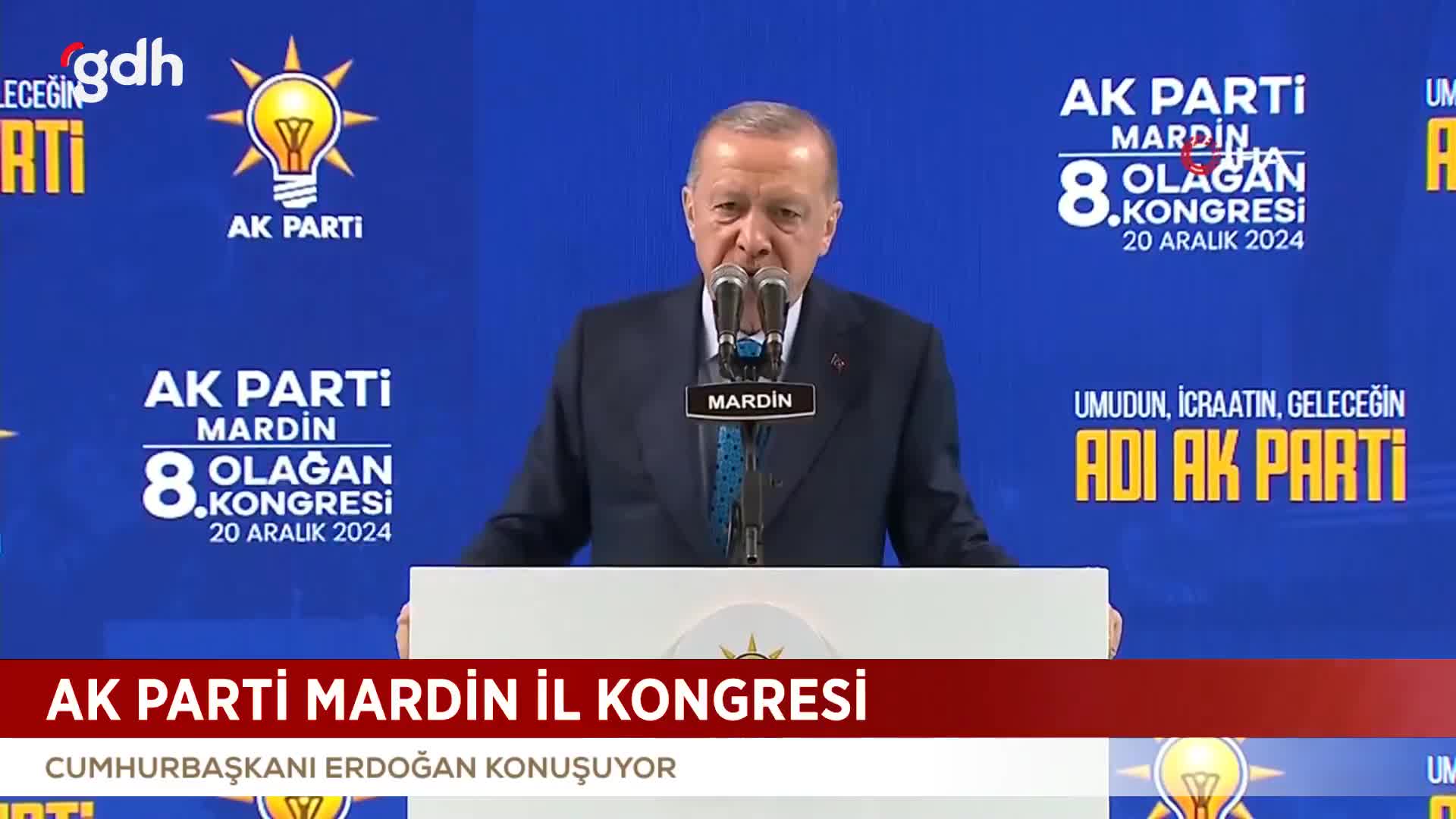 Erdoğan: Bölücü örgütün belediyelere çökmesine izin vermedik