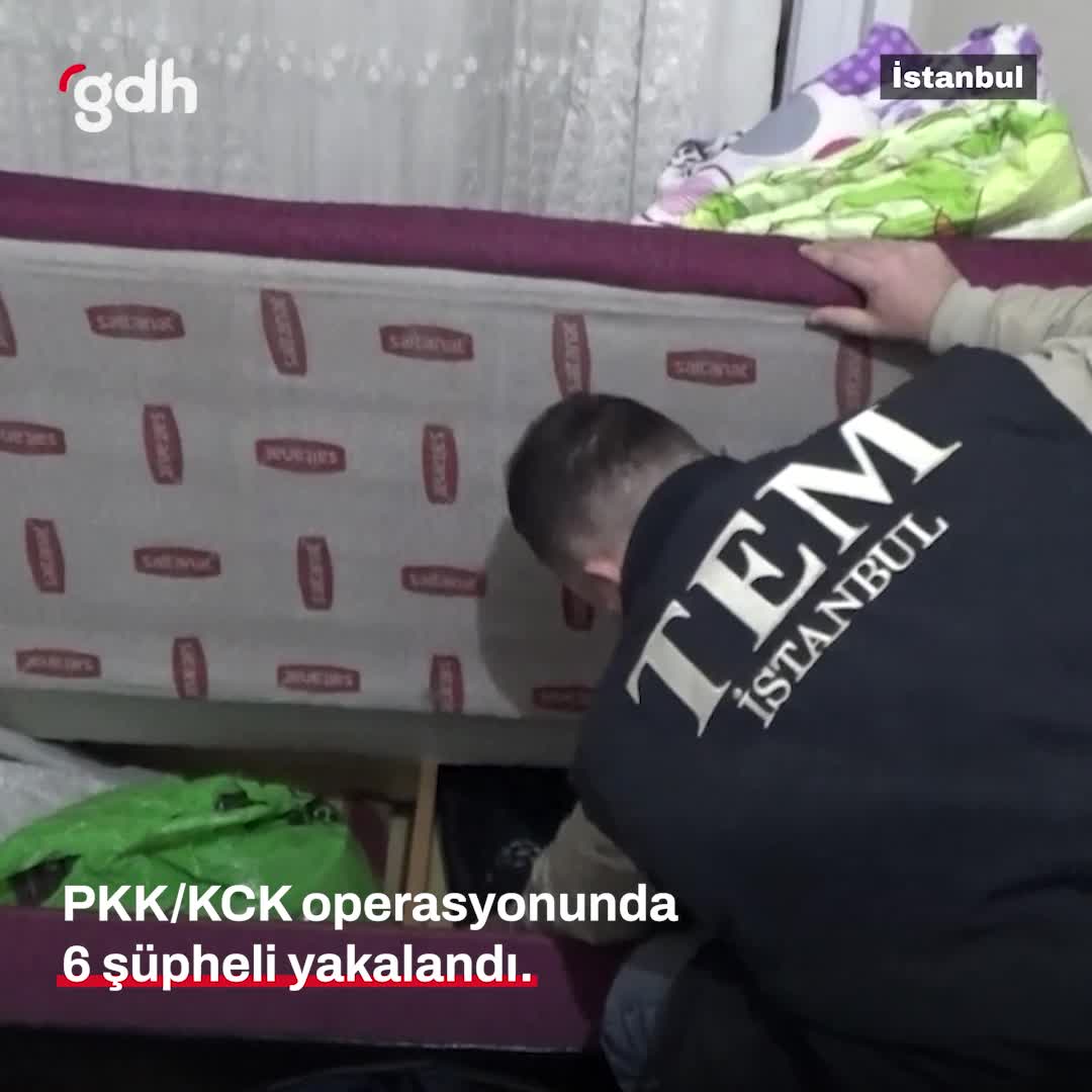 Küçükçekmece'de PKK talimatıyla yol kapatan 6 kişi gözaltına alındı