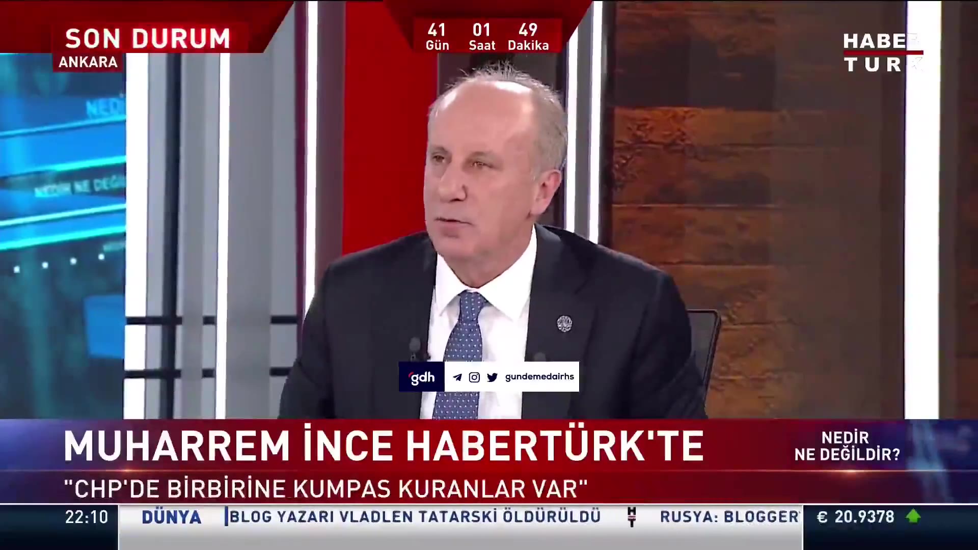 İnce: Kılıçdaroğlu'na kumpas kuruldu, CHP'de çete var!