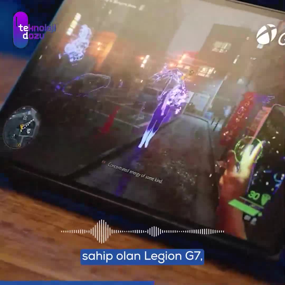 Lenovo Legion G7: Özelleştirilebilir kontrol cihazı