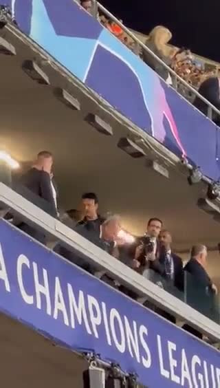 Cumhurbaşkanı Erdoğan, Şampiyonlar Ligi finaline katıldı