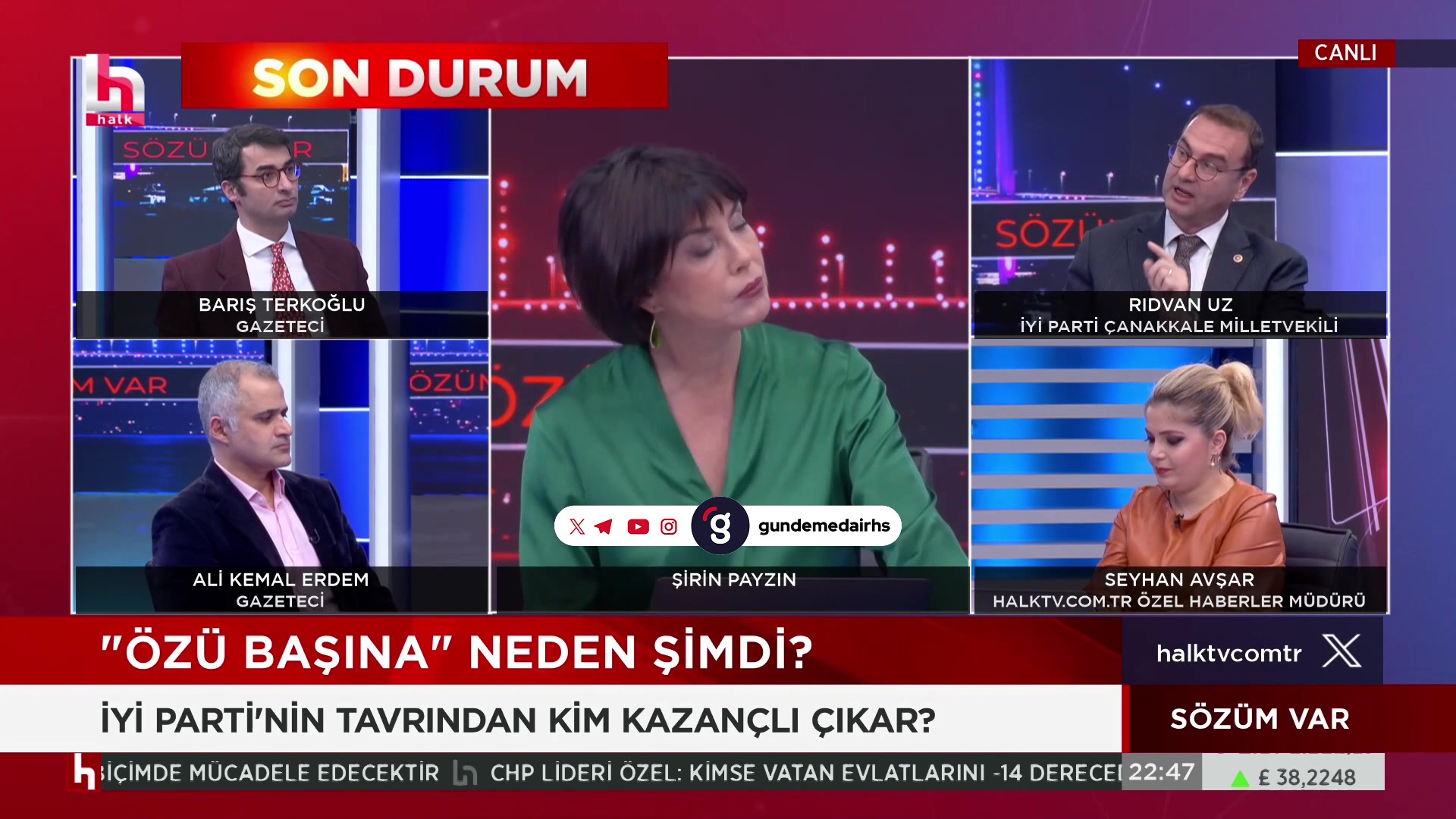Şirin Payzın: CHP, "Kendiniz kazanın" derse ne olacak? İYİ Parti: Vekil karşılığında büyük şehirleri verdik