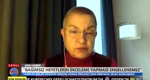 TTB Başkanı Fincancı: TSK kimyasal silah kullandı iddiası
