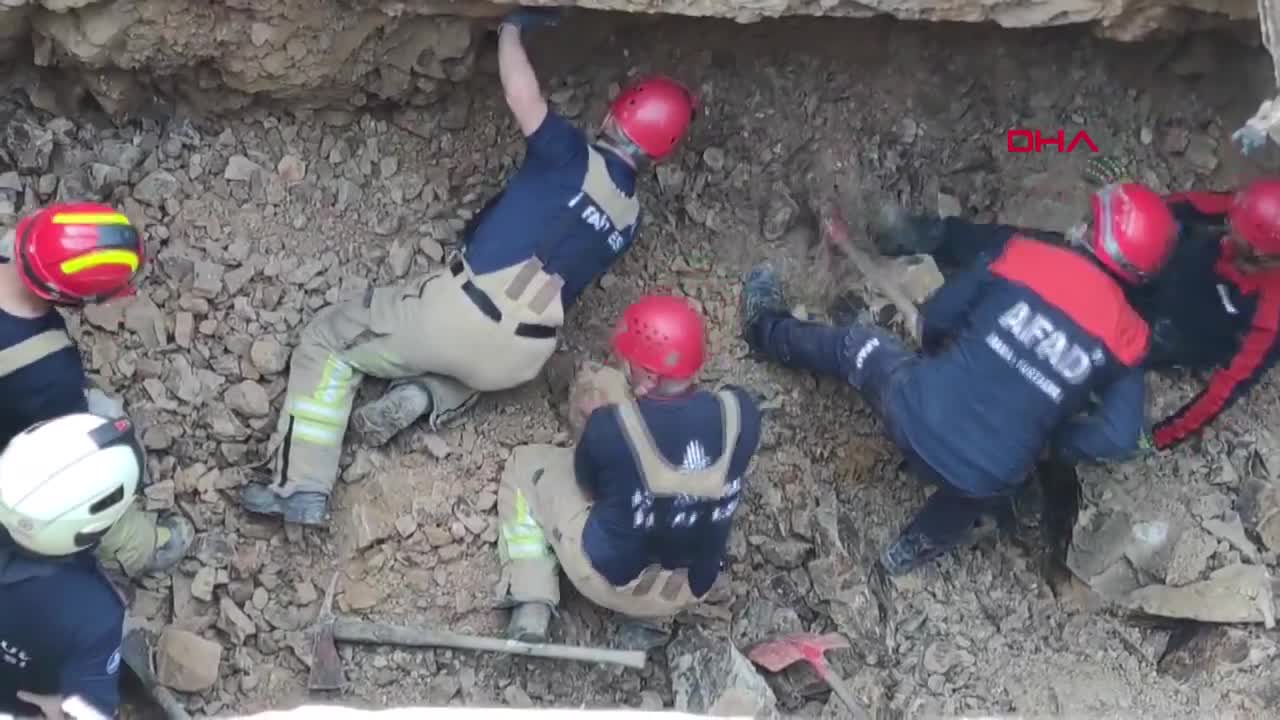 Tuzla'da inşaat alanında göçük: 2 işçi hayatını kaybetti